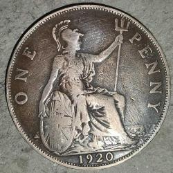 İNGİLTERE 1920   1 PENNY