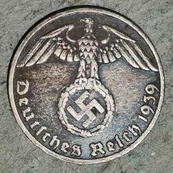 NAZİ ALMANYASI  1939 F    1 PFENNIG