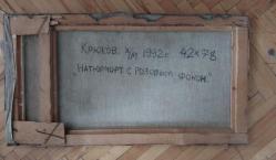 Sovyet-Rus yağlı boya resim.