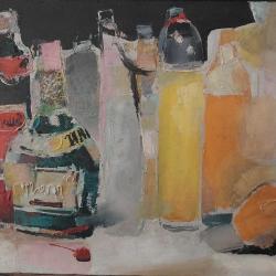 Sovyet-Rus yağlı boya resim.