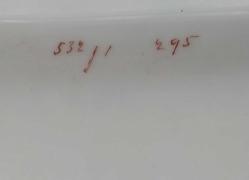 Kuznetsov Porselen Servis Tabağı – Çarlık Rusyası, 1850 Civarı, Diplomat Koleksiyonu