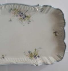 Kuznetsov Porselen Servis Tabağı – Çarlık Rusyası, 1850 Civarı, Diplomat Koleksiyonu