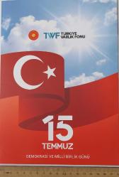 2019 DEMOKRASİ VE MİLLİ BİRLİK GÜNÜ ANMA PORTFÖYÜ FULL TAKIM NADİR