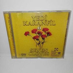 Cd yedi karanfil 6 enstrümantal albümü. Orijinal. sarı bandrollü dönem baskı Koleksiyonluk albüm