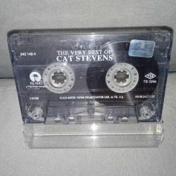 Kaset Cat Stevens the very best of albümü. orijinal. kartoneti yok. kaset sorunsuz
