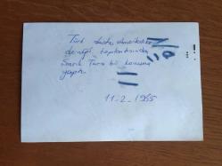 ENKA ŞİRKETLER GRUBU FAHRİ BAŞKANI ŞARIK TARA'NIN ORİJİNAL FOTOĞRAFI - 15 x 10 cm EBADINDA - ŞARIK TARA, TÜRK DOSTU AMERİKALILAR DERNEĞİ TOPLANTISINDA KÜRSÜYE ÇIKIP KONUŞMA YAPARKEN ÇEKİLMİŞ BİR KARE (AÇIKLAMAYI OKUYUNUZ) 11 ŞUBAT 1985