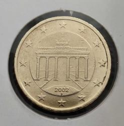 ALMANYA 50 EUROCENT 2002 F