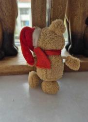 mini peluş domuzcuk yılbaşı