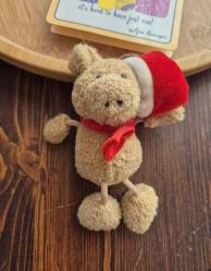 mini peluş domuzcuk yılbaşı