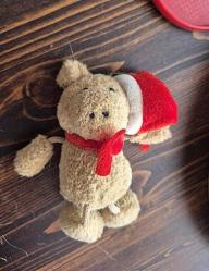 mini peluş domuzcuk yılbaşı