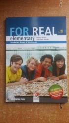 FOR REAL Elementary : STUDENT'S BOOK and WORKBOOK ©2010 .. Multimedia Pack (CD+Audio CD) .. (CEF A1 - A2 ) .. (reprint 2014)