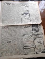 Cumhuriyet Gazetesi - 1 Eylül 1951 - Seçim Bölgelerindeki Cumhuriyet Ekibi Bildiriyor - Seçim Faaliyetinin Siklet Merkezi Bilecik Oldu - Samed Ağaoğlu Hürriyet Partisine Rey Veremezsiniz Yaşayanlar Hortlaklardan Daima Korkar Ve Kaçarlar Dedi fotoğraf - Kore'de Çarpışmalar Yeniden Şiddetlendi fotoğraf - Sinan Everest Yelkenle İstanbul'dan Filipin Adalarına fotoğraf - Türk İngiliz Atletleri Bugün Karşılaşıyor fotoğraf - Cezaevlerinin Islahı İçin 10 Yıllık Proje - Parlamentolar Konferansı Hadiseler Arasında Açıldı - Demokrat partililer bugün bir açıkhava toplantısı yapacaklar - Kaçakçılar Arasında Hududu Geçerken Yazan Yaşar Kemal Yazı Dizisi - Cumhuriyet Gazetesi Güzellik Müsabakası - imtiyazlı adam sempatik değildir yazan Burhan Felek - Rüyalar Evi Yazan Peride Celal Yazı Dizisi - Amerika Büyük Bir Radar Şebekesi Kuracak - Dünya Hafif Siklet Boks Şampiyonu Kit Galilan Rakibini Sayı Hesabı İle yendi - Fiat Traktör - Mefharet Yıldırım ve Sabite Tur Gülerman  Çiftesaraylar bahçesinde