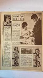 HAYAT HAFTALIK HABER MECMUA, DERGİSİ - ORTA SAYFA POSTER : TÜRK HAMAMI - 6 NİSAN 1961 SAYI: 15 - KAPAK : DANY SAVAL - SADUN ALTUNA - FİKRET ANT - HİKMET ANDAÇ - ORHAN TAHSİN - KEMALEDDİN TUĞCU - TURGUT ETİNGU - ADNAN ERİM - MUALL BAYRAKTAR - İHSAN TAYŞILI - TURGUT BIÇAKÇIOĞLU - AYHAN ERER - İNAL TENGİZMAN - EROL DERNEK - YILMAZ ÇETİNER - OZAN SAĞDIÇ - ELIZABETH TAYLOR - BELINDA LEE - EDDIE FISHER - WILLIAM A. CONANT - ELMER ROBINSON - JAMES J. CARNEGLIA - JAMES PETILLO - MAX A. COHEN - MINNIE ARTHUR - CHARLES SCHODCRAFT - WEDWORTH CLARKE - NATHANIEL D. ARNOTT - HAKİKAT OLMUŞ RÜYALAR - ELIZABETH TAYLOR ARTIK İYİLEŞTİ - HAYAT MECMUASI 5 YAŞINDA - DULLAR GEMİSİ İSTANBULDA - GEMİNİN ŞEN DULLARI - THUTS VE ÖTEKİ KRALLAR - RENKLİ GECELER - KİMSEYE AÇILAMAMAK KORKUSU - DULLAR GEMİSİ İSTANBULDA HİKAYESİ, YAZAN : ORHAN TAHSİN -HAZRETİ MUHAMMEDİN HAYATI - İSLAM DİNİ VE MEDENİYET - TAKKECİ İBRAHİM AĞA ZENGİN EDEN RÜYA - HOLLYWOOD'DA YENİ FİLMLER - DALIAH LEWIE'NİN   -  EKSİKSİZ TAM TAKIM 48 SAYFA