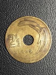 1948 YILI MADENİ 2.5 KURUŞ ÇT TCM 5535