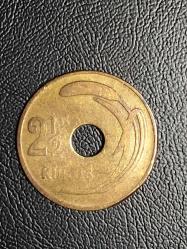 1949 YILI MADENİ 2.5 KURUŞ ÇÇT  TCM 5309