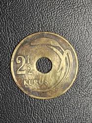 1949 YILI MADENİ 2.5 KURUŞ ÇT/ ÇÇT  TCM 5240