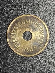 1949 YILI MADENİ 2.5 KURUŞ ÇT/ ÇÇT  TCM 5240