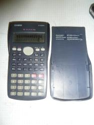 CASİO FX82MS BİLİMSEL HESAP MAKİNESİ ÇALIŞIYOR SAĞLAM ORJİNAL 2.EL ÜRÜN