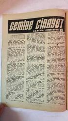 SAMANYOLU ELBİSE PATRON İLAVELİ MECMUA DERGİ - 24 EKİM 1974 — SAYI: 147 - BARIŞ MANÇO - YEŞİM - NECO - NEBAHAT ÇEHRE - FÜSUN ÖNAL - CAHİT OBEN - ERKUT TAÇKIN - GÖKHAN - ZEKİ MÜREN - ATİNÇ - BİRSEN AYDA - VERDA SÜMER - TIMUR SELÇUK - ERSEN - AYHAN IŞIK - SEHER ŞENİZ - CÜNEYT ARKIN - SELMA GÜNERİ - AYLA ALGAN - KADİR İNANIR - FEYZİ TUNA - FATMA BELGEN - TUFAN GİRAY - ROCK HUDSON - DAVID HEMMINGS - PETULA CLARKE - İSTANBUL ŞEHİR ORKESTRASI KONSERİ - SAHNE FIYATLARI KRİZİ - PLAK ANLAŞMAZLIKLARI - YURTDIŞI TURNELERİ - REKLAM VE FİLM ŞİRKETİ - BAHAMA TATİLİ - İSTANBUL’DA İKİ YABANCI - ÇIĞLIK FİLMİ - BAYRAM İZNİ - KIŞLIK GECELİK VE SABAHLIK PATRONLARI - AKREP BURCU YILLIK FALI - ÜRANÜS ETKİSİ - AŞK VE ŞÜPHE - VENÜS VE BOLLUK - DOSTLUK VE İŞ - YUVA VE ÖNEMLİ KARARLAR - AGATHA CHRISTIE - HERCULE POIROT - MRS. CLAPPERTON - MR. CLAPPERTON - MISS HENDERSON - MR. FORBES - KITTY MOONEY - PAMELA CREGAN - CEMİDE CİNAYET - DIGITALİN REÇETESİ - KURTARMA PLANI - MEHTAPTA FİLİKA GEZİSİ - ROLLS  - 36 SAYFA