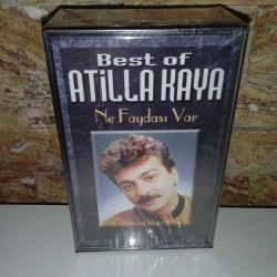 Kaset Atilla Kaya Best Of Kutupta Yaz Gibi - Ne Faydası Var - adını yollara yazdım. Çift Kaset. box albüm. jelatininde sıfır. Orijinal. Koleksiyonluk