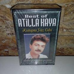 Kaset Atilla Kaya Best Of Kutupta Yaz Gibi - Ne Faydası Var - adını yollara yazdım. Çift Kaset. box albüm. jelatininde sıfır. Orijinal. Koleksiyonluk