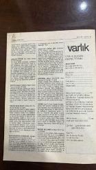 VARLIK EDİBİYAT VE SANAT DERGİSİ - SAYI: 35 — TARİH: NİSAN 1995 - GEOFFREY CHAUCER - ADNAN ÖZYALÇINER - ABDÜLHAK ŞİNASİ HİSAR - DENİZ KIZI EFTELYA - HAZIM (ŞEHİR TİYATROSU) - HALDUN SİMAVİ - CEMAL SÜREYA - VARLIK - KİTAP EKİ - CANTERBURY HİKÂYELERİ - ŞİRKET-İ HAYRİYE - BOĞAZİÇİ'NDE MEHTAP ÂLEMLERİ - VAPUR SEFERLERİ - HALÂS VAPURU - BOĞAZ’IN KENTLEŞME SERÜVENİ - ŞİİRDE İMGE - ŞİİRDE AŞK İZLEĞİ - ŞİİRİN SESİ VE RİTMİ - ŞİİRİN ANLAMLA İLİŞKİSİ - BOĞAZ’IN KURTULUŞU HİKAYESİ, YAZAN : ADNAN ÖZYALÇINER - BOĞAZİÇİ'NDE MEHTAP ÂLEMLERİ HİKAYESİ, YAZAN : ADNAN ÖZYALÇINER - ŞİİRDE SES VE ANLAM HİKAYESİ, YAZAN : DERLEME - 64 SAYFA