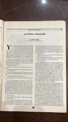 VARLIK EDİBİYAT VE SANAT DERGİSİ - SAYI: 1036 — TARİH: OCAK 1994 - YAŞAR NABI NAYIR – OKTAY EKİNCİ – TURGUT CANSEVER – ÜSTÜN ALSAÇ – NEZİH BAŞGELEN – NEVVAL ÇİZGEN – ABİDİN DİNO – TAHSİN YÜCEL – DOSTOYEVSKİ – HİKMET DANIŞMAN – RESTIF DE LA BRETONNE – CENDRARS – ANDRÉ SALMON – BARRÈS – MORÉAS – UNAMUNO – PICASSO - VARLIK – KİTAP EKİ – AYLIK EDEBİYAT VE SANAT DERGİSİ – KENT KÜLTÜRÜ NEDİR? – İSTANBUL’UN DÖNÜŞÜMÜ – KAPİTALİZM VE KENTLEŞME – TÜRKÇE’DE DÜNYA KİTAPLIĞI – OKUYUP YAZMAK – YENİDEN OKUMAK – EDEBİYATTA TEKRAR OKUMA – BELLEK VE UNUTMA – FRANSIZ EDEBİYATI – ANILAR VE YAŞLILIK - KENT KÜLTÜRÜ NEDİR? HİKAYESİ, YAZAN : DERLEME -  ABİDİN DİNO: SONSUZLUĞUN RESMİNİ ÇİZDİ - 64 SAYFA