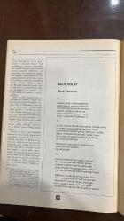 VARLIK EDİBİYAT VE SANAT DERGİSİ - SAYI: 1095 — TARİH: ARALIK 1998 - YAŞAR NABI NAYIR – TOMRİS UYAR – FETHİ NACİ – FERİT EDGÜ – KÜÇÜK İSKENDER – ERDOĞAN ALKAN – NİHAT BEHRAM – ENİS BATUR – FEYZA HEPÇİLİNGİRLER – AFŞAR TIMUÇİN – ÖNAY SÖZER – TANPINAR – CENAP ŞAHABETTİN – MEHMET AKİF – YAHYA KEMAL – NURULLAH ATAÇ – ORHAN VELİ – NÂZIM HİKMET – DESCARTES – GALİP PAŞA – SÜLEYMAN ÇELEBİ – YAZICIZADELER – YUNUS EMRE -  VARLIK – KİTAP EKİ – ÇAĞDAŞ EDEBİYATIMIZ VE FELSEFE – YÜZLEŞMELER/98 – MİNİMALİST PORTRELER – ŞİİRDE MALLARMÉ ETKİSİ – FELSEFE VE SANAT – EDEBİYATTA FELSEFE YOKSUNLUĞU – RESMİ EDEBİYAT – DÜŞÜNCE VE BİLGİ – ŞİİRDE YIKIM VE YENİLİK – ŞİİRİN DİLİ VE KONUSU – ŞAİRİN İDEOLOJİSİ – FELSEFEYİ SANATA KATMAK – TÜRK ŞİİRİNDE ÇIĞIR AÇANLAR – ŞİİRDE AHENK VE VEZNİN YIKILIŞI – EDEBİYATTA İNSAN MERKEZLİ YAKLAŞIM - ÇAĞDAŞ EDEBİYATIMIZ VE FELSEFE PANELİ, YAZAN : AFŞAR TIMUÇİN & ÖNAY SÖZER -  FETHİ NACİ’NİN MİNİMALİST PORTRESİ: FERİT EDGÜ, YAZAN : DERLEME- 64 SAYFA