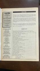 VARLIK EDİBİYAT VE SANAT DERGİSİ - SAYI: 1056 - EYLÜL 1995 -ZEYYAT SELİMOĞLU – OKTAY AKBAL – SULHİ DÖLEK – TARIK DURSUN K. – ENVER ERCAN – HASAN B. KAHRAMAN – ATIF YILMAZ – JEAN-MARIE DOMENACH – TAHSiN YÜCEL – JEAN SASSON – HATİCE BİLİMER - HALDUN TANER ÖYKÜ ÖDÜLÜ – DERİN DONDURUCU – DEPREM – GÜZEL DÜŞLERİN SONU – TESLİM OL KÜÇÜK – MİZAH VE PSİKOLOJİ – MODERNİZM VE POSTMODERNİZM – AKIL VE DEMOKRASİ – BİLİMSEL DÜŞÜNCE – FELSEFE VE TEKNOLOJİ – POLİTİKA VE PROPAGANDA – SULTANA’NIN KIZLARI – SUUDİ ARABİSTAN’DA KADIN HAKLARI - ZEYYAT SELİMOĞLU: DERİN DONDURUCU VE DEPREM - SIGMUND FREUD – NIETZSCHE – LACAN – WITTGENSTEIN – LYOTARD – DELEUZE – GUATTARI – PLATON – ARISTOTELES – FEYERABEND – POPPER – TEHMINA DURRANI – MUSTAFA KHAR – BENAZIR BHUTTO – BETTY MAHMUDİ – JEAN SASSON – MELİKE MUKADDEM - AKIL VE MODERNİZM – FREUD METAFİZİĞİ – BATI AKLI VE İKTİDAR – DİLİN İKTİDAR ARACI OLARAK KULLANIMI – KİMLİK VE YETİMLEŞME – POSTMODERN DÖNEMİN AKIL ELEŞTİRİSİ – FEYERABEND VE OLGUCU ELEŞTİRİ  -64 SAYFA
