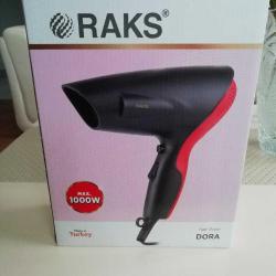 Raks Dora Saç Kurutma Makinesi 1000W. sıfır. açılmamış kutusunda.