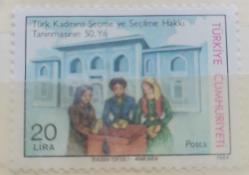 1984 TÜRK KADININA SEÇME SEÇİLME HAKKI 50. YIL