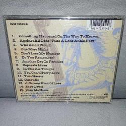 Cd Phil Collins serious hits Live Albümü. orijinal 1990 baskı. iyi durumda Sorunsuz çalışıyor. Koleksiyonluk