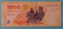 ARJANTİN=2023  1000  Peso   P-New     ÇİL'