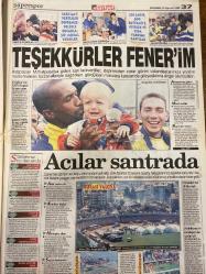 HÜRRİYET GAZETESİ DOĞUM GÜNÜ HEDİYESİ - 26 AĞUSTOS 1999 -TAM TAKIM 38 SAYFADIR -Tarkan-Veli Göçer-Oya Eroğlulu-Ayşe Arman-Holli Özkan-Turgay Şeren-Ziya Şengül-İlhan Söyler-Bekir Coşkun-Sabina Ferah-Müesser Ersoy-Kaan Girgin-Demet Akalın-Ferdi Tayfur-Ahmet Kaya-Hande Ataizi-Hüsnü Gökhan-Serdar Turgut  Bir Tuğla da Siz Koyun-Sadece %10 İçin-Sıva Bile Dökülmedi-Acı İtiraflar-Yardım 42 Trilyon-Ecevit Harcamalar Şeffaf Olacak-Hayat Kurtarırken Annesini Kaybetti-Bin Kişi Daha Kurtarılırdı-Teşekkürler Fener’im-Acılar Santrada-Sağolasın Aslanım-Hakan Şükür’e 8 Dikiş-Asrın Yüzsüzü-Hırsız ve Vicdansız-Umutlar Tükendi-Deprem Ünlüleri de Ağlattı-Seda’cık Tek Başına-Orta Sınıf Devrimi-Emin Çölaşan-Dilek Duru-Hakan Tartan-Cüneyt Ülsever-Ertuğrul Özkök-Oktay Ekşi-Selim Türsay-Bulent Ecevit  Hepsine Alkışlar-Tarihi Bir Gün-Teşekkür Çiçeği-Dostluğumuzu Hep Hatırlayın-Komşu’yla Barış Rüzgarı-Yardım Çöplüğü-Şimdi de Çevre Alarmı-Bebeğime Sıcak Yemek Lütfen-Kanal 6’ya Sansür Siyasi-Çadırkente Elektrik-Tam