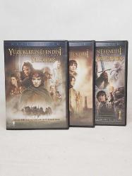 Yüzüklerin Efendisi - The Lord of The Rings - Yüzük Kardeşliği / İki Kule / Kralın Dönüşü 3 DVD GENİŞ EKRAN