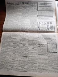 Cumhuriyet Gazetesi - 18 İkincikanun (Ocak) 1940 - mükemmel bir ittifak örneği yazan Yunus Nadi Başmakale - felaketse'de mıntıkaya yapılacak yardım - başvekilimiz Refik Saydam'ın beyanatı - Refik İnce Fuad Umay Ziya Gevher Etili Fuad Ağralı fotoğraf - Finlerin yeni zaferi Sovyet Kıtaları Ladoga Cephesinde ricat ediyor - İsveç başvekili Hansson'un mühim bir Nutku - Almanlar garp cephesine yeniden asker yığıyorlar - yeni yapılan denizaltı gemilerimizden biri seyir halinde fotoğraf - Garp cephesindeki İngiliz askerleri istirahat halinde fotoğraf - tarihten yapraklar yazan Kadircan Kaflı - kurbanlık koyun fiyatları yükseliyor - Ford davası neticeleniyor - Hristiyan cephesi teşkilatı - hurmalar altında Cemile filmi Lale sinemasında - Hacı Resul filmi bu akşam Sakarya sinemasında - Erzincan büyük felaketi zelzele filmi Beyoğlu İpek Saray Sakarya  İstanbulda milli ve Alemdar sinemalarında - faşist Partisi sekreteri Ettore Mutinin bir tamimi - Ankara muhteliti bayramda İstanbul'da