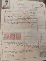 SE----FOTOĞRAFLI OSMANLICA BELGE