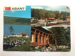ABANT PARÇALI KARTPOSTAL 1960LAR KP1