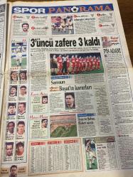 HÜRRİYET GAZETESİ DOĞUM GÜNÜ HEDİYESİ - 11 MAYIS 1999 -TAM TAKIM 44 SAYFADIR -Merve Kavakçı-Sibel Can-Ertuğrul Özkök-Oral Çalışlar-Vehbi Hatipoğlu-Erbakan-Atatürk-Mehmet Ayan-Alpay Fevzi-Süleyman Seba-Ricky Martin-Madonna-Sertab Erener-Turgay Şeren-Ziya Şengül-Bayram Aydın-Alper Mert-Sadi Kemal Yaşar-Okan-Korkut Göze-Vedat Okyar-İlhan Söyler-Halil Özkan-Bülent Tuncay-Yılmaz Vural-Murat Ilgaz-Muhittin Boşat-Aygün-A. İbrahim-Bülent Tuncay-Orhan Kaynar-Şükran Soner-Selim Gökhan-Saim Bozer-Seher Akkoç-Mehmet Yavuz-Talat Asal-Fu Çelik-Cengiz Çelik  İran Kaşıyor-Sibel Can’a gözaltı-Viagra bugün piyasada-Horlayanlar kaza yapıyor-Sanki yalancımız az idi-Tecavüzcü yakalandı-FP’li vekilin bayan arkadaşı dinlenmiş-İki DHKP-C’liye örgüt infazı-Yüce Divan manevrası-Bavulu alıp gidecektim-Alpay’ın bonservisi 3 trilyon-NBA’de müthiş düello Lakers’ın-Ricky Martin ’99-Okan’a üç çengel-Sergen’e 12.5 milyon dolar-3’üncü zafere 3 kaldı-Sıkıştıkça çeteye gitmiş-Ekinci: Dinleten önemli-Böceği ben taktım-Tel