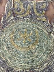 Antika Osmanlı Saray İşi Tuğralı Suzani İşçilikli Altın - Para Kesesi