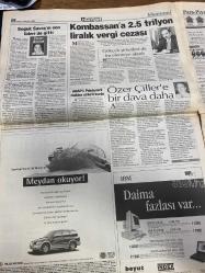 HÜRRİYET GAZETESİ DOĞUM GÜNÜ HEDİYESİ - 29 EYLÜL 1998 -TAM TAKIM 46 SAYFADIR -Yavuz Ataç-Alaattin Çakıcı-Sedat Simavi-Mesut Yılmaz-Meral Akşener-Süleyman Demirel-Savaş Ay-Tayyip Erdoğan-Rauf Denktaş-İsmail Cem-Özer Çiller-Hikmet Çetin-Turgut Sunalp-Oktay Ekşi-Uğur Ergan-Gerhard Schröder-Doris Kopf-Turgay Şeren-Atilla Donat-Fatih Terim-Filipescu-Rüştü-Hakan Şükür-Suat-Okan Buruk-Hasan Şaş-Toshack-Bünyamin Aydın-Kerim Güzey-Korkut Göze-Hakan Demir-Ümit Özat-Tayfur-Zeki-Ünal-Özkan-Geremi-Vugrinec-Amokachi-Karol Pecze-Bülent Uzun-Aykut Kocaman-Ümit Karan-Bekir Coşkun-Nihat Akgün-Sevim Mayalı-Hande Ataizi-Fikret Kuşkan-Zeyda-Onuncu Köy Açıklıyoruz-Bilgi veren Ataç’tır-Yılmaz Akşener’i istifaya çağırdı-Bana bir şey olursa Tayyip’ten sorun-Alman Elçi Türkiye ile yeni bir sayfa açılıyor-Avrupa’da iki ülke hariç her yer sol-Terim’e tam destek-Hedef Bilbao-Kart uyarısı-Toshack temkinli-Ezeli dostluk kazandı-Aksoy’un kararları-Aykut’tan akıl dolu gol-Ümit Karan tırmanışta-Akıl almaz ceza mahkemel