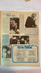 SAMANYOLU ELBİSE PATRON İLAVELİ MECMUA DERGİ - 7 HAZİRAN 1973 — SAYI: 75 - GEORGE - FRED - PAT - MILENA - CEM GÖKMEN - DEODATA - TONY BLACKBURN - DAVE LEE TREVIS - DAVE MOUNT - JONATHAN KING - RICK PRICE - YOKO ONO - JOHN LENNON - JIMMY HELMS - EDDIE WHEELER - ROD MC KUEN - ARDA KARDEŞ - ŞANAR YURDATAPAN - SEVİL HASMAN - VURAL - AYLA - BARIŞ MANÇO - ATİLLA ÖZDEMİROĞLU - MANOLO CORALES - CEZMI BAŞEĞMEZ - CEM OKUTAN - ESİN AFŞAR - AŞIK VEYSEL - AYLA DİKMEN - EDİP AKBAYRAM - AYTEN ALPHAN - ÖZDEMİR ERDOĞAN - ÖMÜR GÖKSEL - DORUK ONATKUT - PARASIZ ELBİSE - ÖLÜM TUZAĞI - KADIN - LİMON - LİMON VE GÜL SUYU - ÜZÜM SUYU - SALATALIK SUYU - LİMON SUYU VE TEMİZLEYİCİ SÜT - MÜZİK DÜNYASININ YENİ PARLAYAN YILDIZLARINDAN - GÖZDE PLAKLAR - ARDA YA DAİR - BİR STÜDYO ORKESTRASI - BİR PORTRE - TV'YE ÇIKMAYACAKLAR - 36 SAYFA