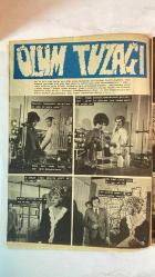 SAMANYOLU ELBİSE PATRON İLAVELİ MECMUA DERGİ - 7 HAZİRAN 1973 — SAYI: 75 - GEORGE - FRED - PAT - MILENA - CEM GÖKMEN - DEODATA - TONY BLACKBURN - DAVE LEE TREVIS - DAVE MOUNT - JONATHAN KING - RICK PRICE - YOKO ONO - JOHN LENNON - JIMMY HELMS - EDDIE WHEELER - ROD MC KUEN - ARDA KARDEŞ - ŞANAR YURDATAPAN - SEVİL HASMAN - VURAL - AYLA - BARIŞ MANÇO - ATİLLA ÖZDEMİROĞLU - MANOLO CORALES - CEZMI BAŞEĞMEZ - CEM OKUTAN - ESİN AFŞAR - AŞIK VEYSEL - AYLA DİKMEN - EDİP AKBAYRAM - AYTEN ALPHAN - ÖZDEMİR ERDOĞAN - ÖMÜR GÖKSEL - DORUK ONATKUT - PARASIZ ELBİSE - ÖLÜM TUZAĞI - KADIN - LİMON - LİMON VE GÜL SUYU - ÜZÜM SUYU - SALATALIK SUYU - LİMON SUYU VE TEMİZLEYİCİ SÜT - MÜZİK DÜNYASININ YENİ PARLAYAN YILDIZLARINDAN - GÖZDE PLAKLAR - ARDA YA DAİR - BİR STÜDYO ORKESTRASI - BİR PORTRE - TV'YE ÇIKMAYACAKLAR - 36 SAYFA
