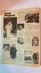 SAMANYOLU ELBİSE PATRON İLAVELİ MECMUA DERGİ - 17 MAYIS 1973 — SAYI: 72 - GEORGE - FRED - PAT - MILENA - CEM GÖKMEN - CURTIS MAYFIELD - ARETHA FRANKLIN - ISAAC HAYES - TIMMY THOMAS - ERIC BURDON - STEVIE WONDER - PAUL MCCARTNEY - DAVID BOWIE - CARLY SIMON - NEIL DIAMOND - EDGAR WINTER - DONNY OSMOND - JIMMY OSMOND - CAT STEVENS - DONOVAN - PAUL BUTTERFIELD - TAJ MAHAL - JOAN CRAWFORD - RICHARD - BARIS MANÇO - EROL BÜYÜKBURÇ - EDIZ ONAY - JALE ONAY - AŞIK VEYSEL - KERIM AFSAR - ESIN AFSAR - ELBİSE PATRONU İLE KİTAP İLAVEMİZİ - YAZIN İLK MAYOLARI - TÜRBANLAR - ÖLÜM TUZAĞI - SOUL DÜNYASININ YENİ PLAKLARI - YAZIYOR - GÖZDE PLAKLAR - MÜZİK DÜNYASI - BARIŞ MANÇO'NUN ALTIN PLAĞI - EROL BÜYÜKBURÇ'UN HAYRAN BASKINI - EDİZ ONAY'IN DOĞUM GÜNÜ SÜRPRİZİ - AŞIK VEYSEL PROGRAMI YAYINDAN ÇEKİLDİ - 36 SAYFA