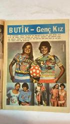 SAMANYOLU ELBİSE PATRON İLAVELİ MECMUA DERGİ - 9 AĞUSTOS 1973 — SAYI: 84 - AJDA PEKKAN - ERTAN ANAPA - ALL KOCATEPE - ASU MARALMAN - SELÇUK ALAGÖZ - RANA ALAGÖZ - ARİF MARDİN - HÜLYA ILGAZ - FATOŞ GÜMAN - MEHMET TANERİ - SALİM DÜNDAR - TARIK AKAN - EMEL SAYIN - ERTEM EĞİLMEZ - MÜNİR ÖZKUL - METİN AKPINAR - ZEKİ ALASYA - TURGUT BORALI - HALİT AKÇATEPE - SUZAN USTAN - SEYYAL TANER - MÜŞERREF TEZCAN - PERİHAN SAVAŞ - GÜL TANER - SERDAR GÖKHAN - TAMER YİĞİT - GÜLİSTAN OKAN - YÜCEL UÇANOĞLU - DENİZ ERKANAT - YILMAZ DURU - İRFAN ATASOY - HAMİYET YANKI - PATATES KALYASI - ELMA TATLISI - YAZLIK TRİKO BLUZLAR - AJDA PEKKAN TİCARETE ATILIYOR - ERTAN ANAPA’DAN YENİ PLAK VE YARIŞMA HAZIRLIĞI - KISA MÜZİK HABERLERİ - TARIK AKAN YABANCI DİL ÖĞRENİYOR - SEYYAL TANER DANSÖZLÜĞÜ REDDETTİ - MÜŞERREF TEZCAN DOĞUM SONRASI SETE DÖNDÜ - PERİHAN SAVAŞ’IN ROLÜ GÜL TANER’E GEÇTİ - GÜLİSTAN OKAN’DAN CESUR SAHNE - DENİZ ERKANAT “SUSUZ YAZ”DA ASİYE ROLÜNDE - 36 SAYFA