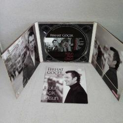 Cd Ferhat Göçer yolun açık olsun albümü. Orijinal. Sorunsuz çalışıyor.