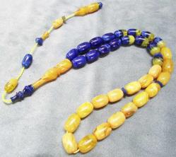 ÇİFT ReNK FULL DAMARLI KaTaLiN 33 LüK TESBİH....8x12mm