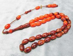 ÇİFT ReNK FULL DAMARLI KaTaLiN 33 LüK TESBİH....8x12mm