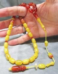 ÇİFT ReNK FULL DAMARLI KaTaLiN 33 LüK TESBİH....8x12mm