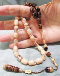 ÇİFT ReNK FULL DAMARLI KaTaLiN 33 LüK TESBİH....8x12mm